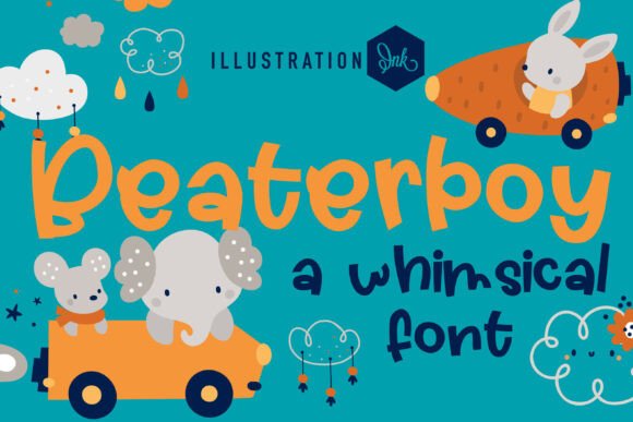Beaterboy: A Bold Display Typeface for Adventure