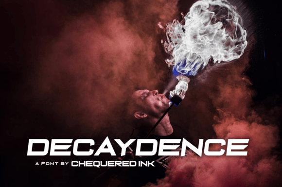Decaydence Font: Elevate Your Brand with Hand-Crafted Style