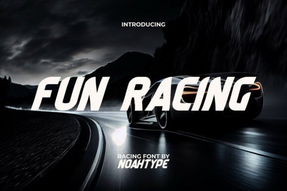 Fun Racing: A Dynamic Font for High-Speed Design