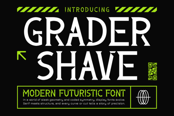 Grader Shave: A Modern Serif for Futuristic Design