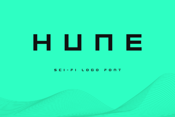 Hune: The Bold Sci-Fi Font for Futuristic Design