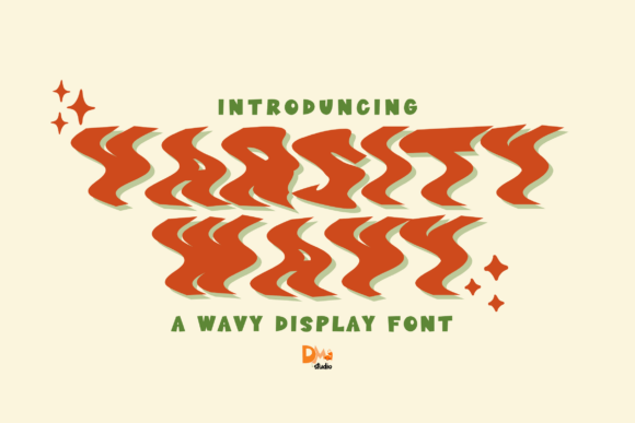 Make a Bold Statement with the Varsity Wavy Typeface