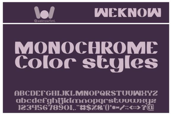 Monochrome: A Stylish Display Typeface for Modern Brands