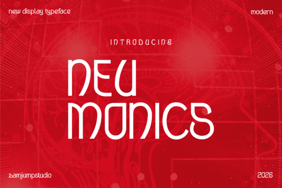 Neumonics: The Electronic Vanguard Typeface for a Digital Era