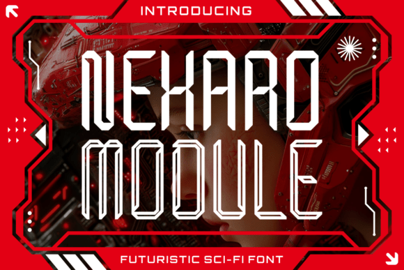 Nexaro Module: The Futuristic Typeface for Next-Gen Design
