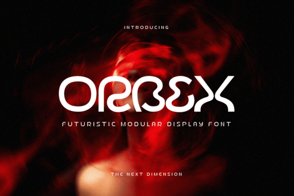 Orbex: A Modular Display Font for Futuristic Design