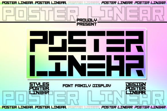 Poster Linear: A Modern Sans Serif for Bold Design