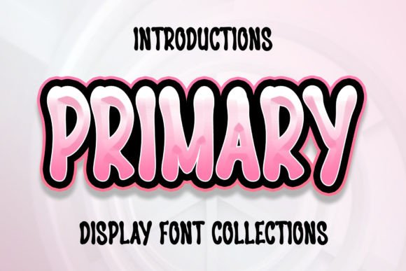 Primary: The Bold Typeface for Dynamic Design Projects