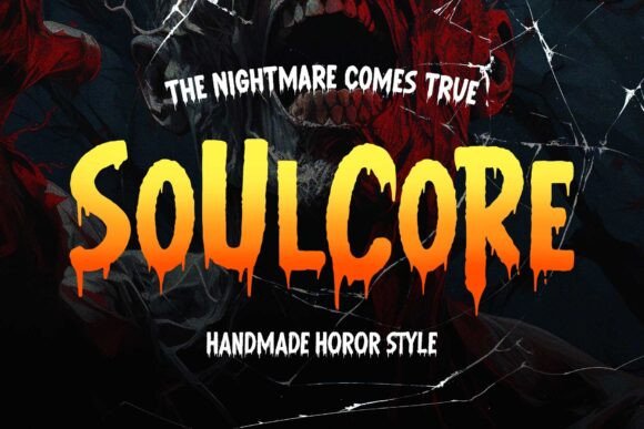 Soulcore Typeface: Unleash Terrifying Visual Impact