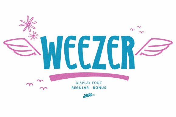 Weezer: A Display Font for Fun and Modern Design