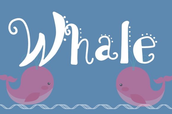 Whale: A Fun and Friendly Font for Creative Projects
