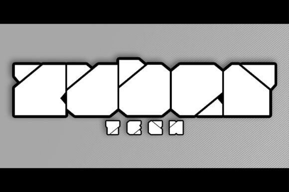 Zuber Tech: Bold Typography for the Digital Frontier